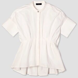 *NWT* Victoria Beckham Poplin Blouse